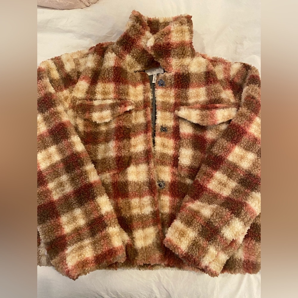 Warm fuzzy boutique jacket